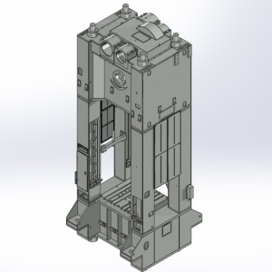 Estrutura de imprensa de engrenagem exc&ecirc;ntrica JS31