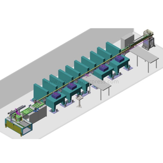 Muti-Station Stamping Press Line Servo Transfer Banc