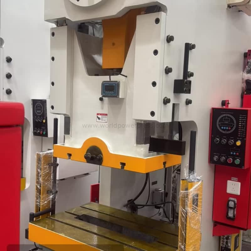 80ton c armação de quadro stroke prensa ajustável