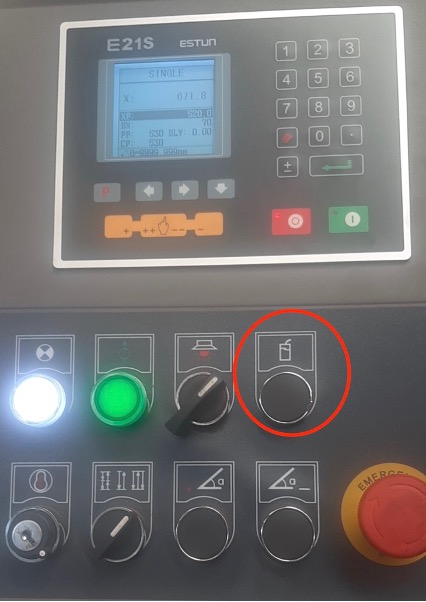 E21S NC System-Cutting Machine