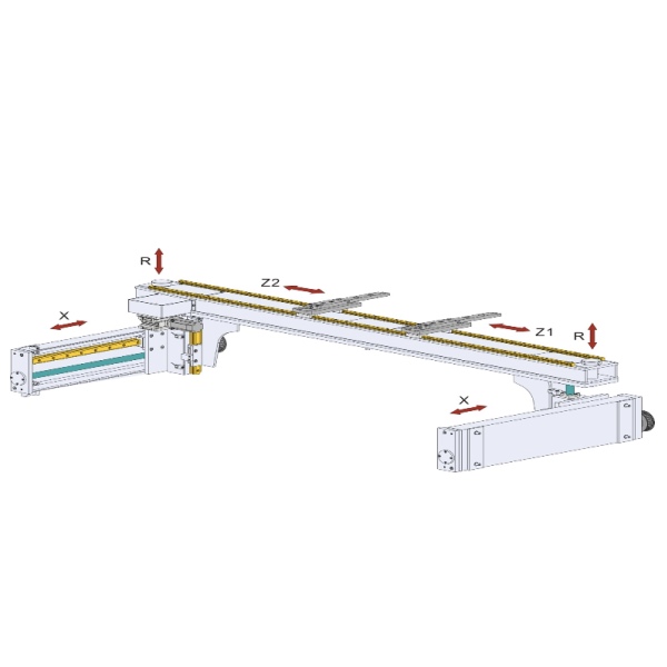 Qual é o eixo do freio de imprensa CNC