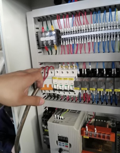 conectar m&aacute;quina de cisalhamento