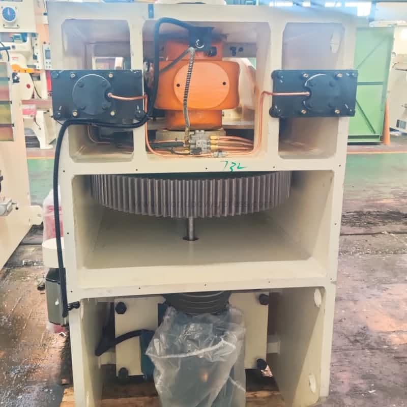 80ton Gap Frame Pressione com controle PLC e embreagem pneumática