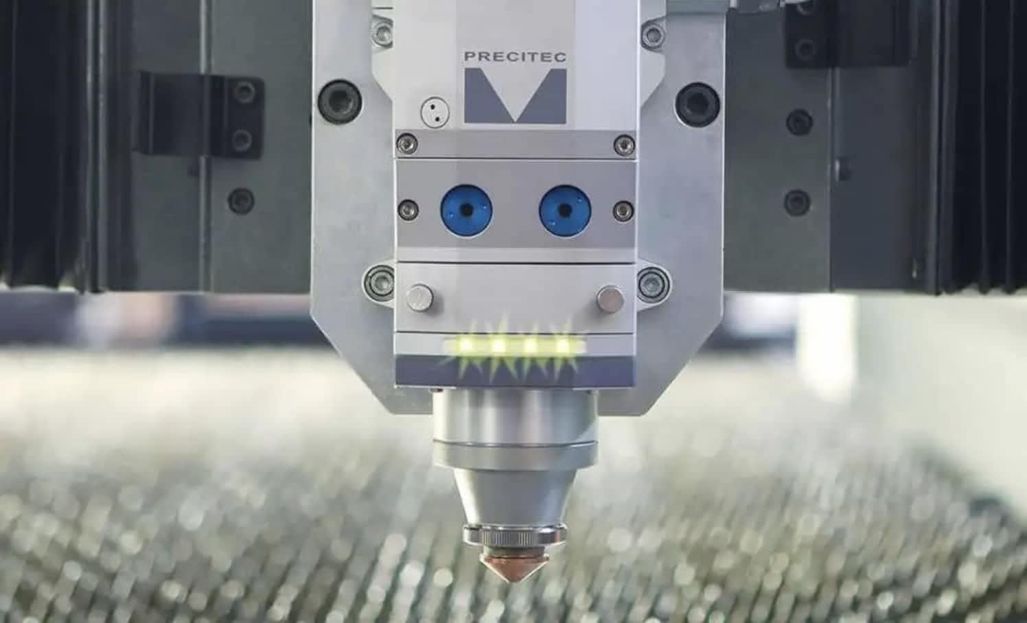 Cabe&ccedil;a de corte de laser