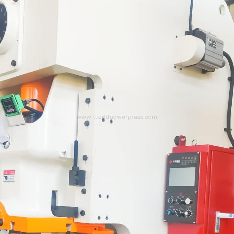 80ton Gap Frame Pressione com controle PLC e embreagem pneumática