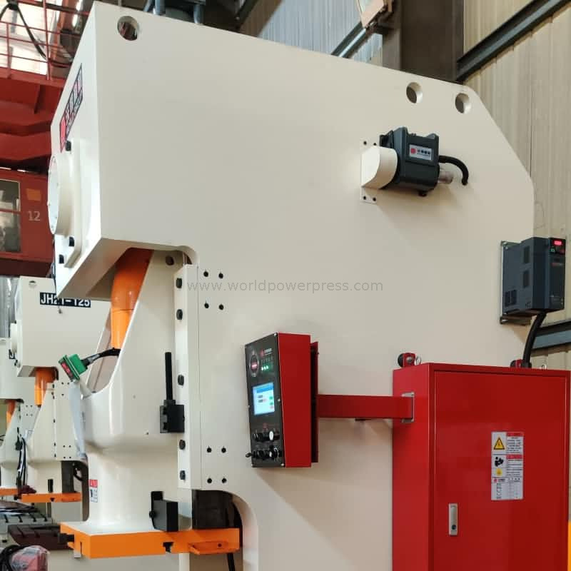 125Ton C Frame Metal Peças Stamping Press